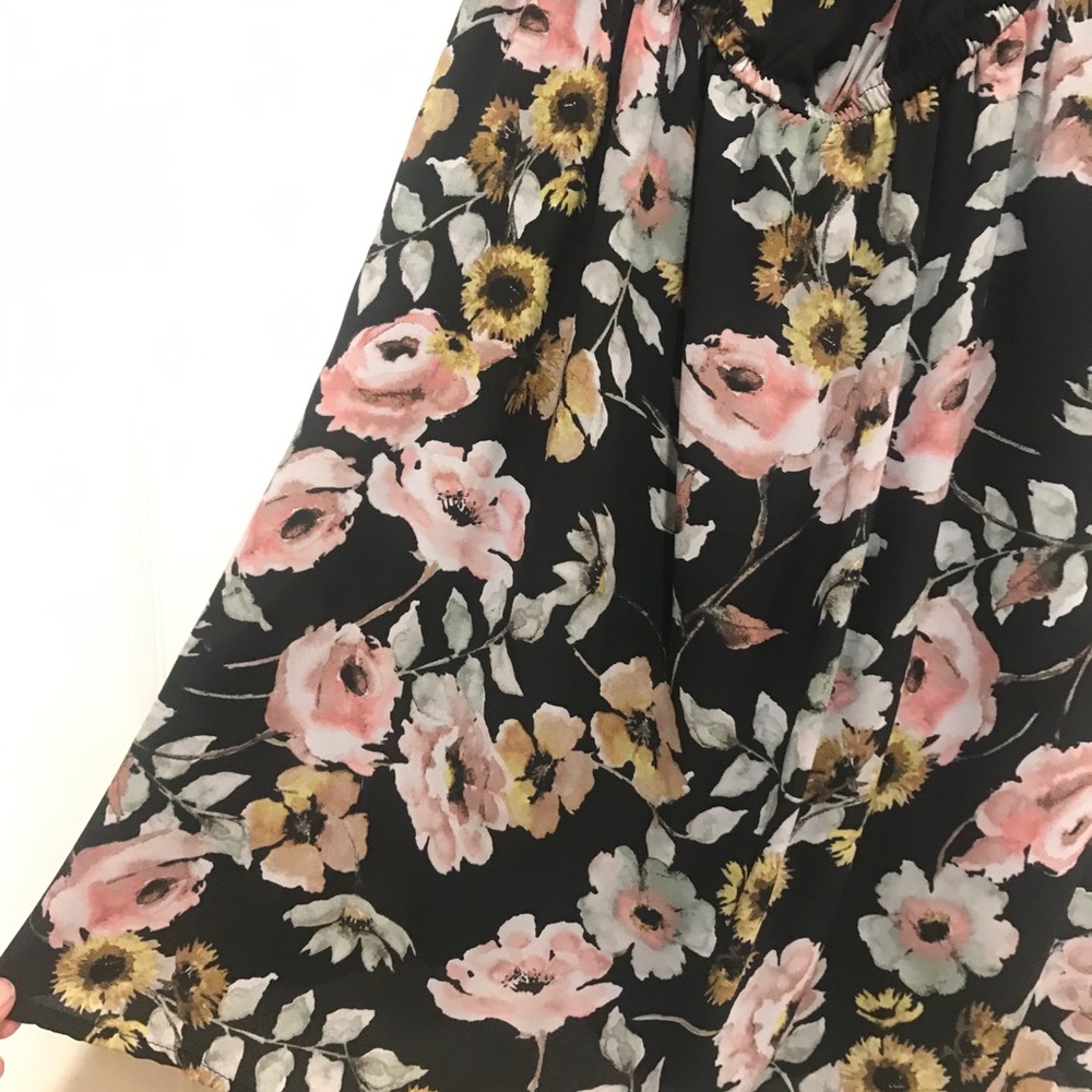 Cupcakes & Cashmere Ruffle Off Shoulder Mini Dress - Picture 5 of 6